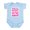Sky Blue, variant on CafePress - Think I'm Cute? Aunts (Plural Infant Bodysuit - Baby Light Bodysuit, Size Newborn - 24 Months