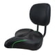 thumbnail image 1 of Asiento de bicicleta con respaldo para ciclismo, duradero, resistente, con capacidad de carga, ancho Verde, 1 of 9