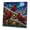 A004- Style D, variant on Christmas Cardinal Pearl Diamond Art Kits for Adults 8 Inch Pearl Art Christmas Winter Holiday Decor Bead Art Pearl Painting Crafts for Adults Home Wall Decoration, 1 Pack