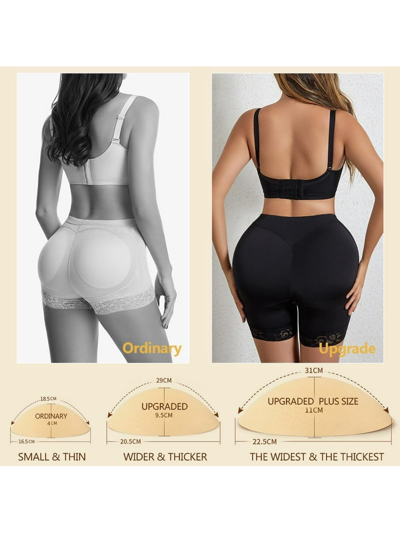 sex dolls that look like humans Women Bigger Butt Enhancer Butt Lifter Padded Lace Control Panties Seamless  Thicker Fake Buttock Underwear