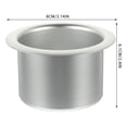 thumbnail image 3 of Miangastore Porte-Gobelet Inclinable en Métal Poignée de Canapé Insert de Remplacement, 3 of 9