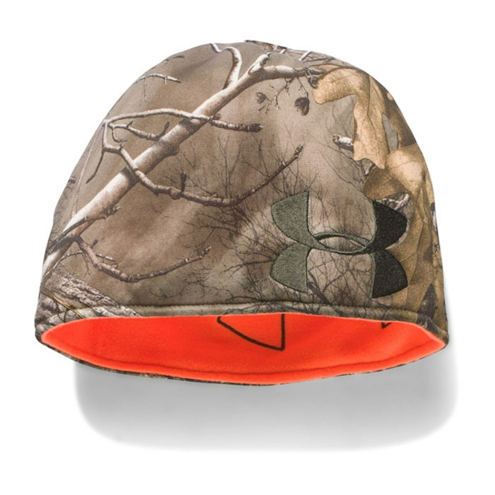 under armour men's reversible camo beanie