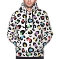 thumbnail image 4 of Hoodies for Men - colorful Leopard printA Long Sleeve Comfrt Men'S Fashion Hoodies & Sweatshirts, Sweatshirts for Men Hoodies Pullover Clothing Clothes with Pouch, 4 of 7