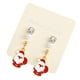 thumbnail image 4 of 1/2/3 piezas Ear Stud Pendiente de Navidad Decoración Fiesta de bodas 2pcs Sunnimix Christmas Ear Stud, 4 of 8