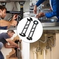 thumbnail image 4 of Multifunctional Faucet Installation Wrench Sink Water Pipe Angle Valves Tool Alloy Steel 360 Degree Rotation Head For Kitchen Bathroom Plumbing Maintenance, 4 of 8