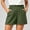Army Green, variant on Shorts for Women Summer High Waisted Stretchy Shorts Wrap Hem Wide Leg Shorts Business Casual Shorts with Pockets