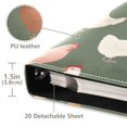 thumbnail image 4 of PU Leather Photo Album with Self-Adhesive Pages Scrapbook DIY Picture Holds 20+ Sheets Cute Colorful Chickens Pattern, 4 of 9