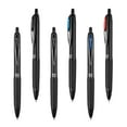 thumbnail image 2 of uniball 207 Plus+ Retractable Gel Pens 6 Pack in Assorted Colors with 0.7mm Medium Point Pen Tips - Uni-Super Ink+ is Smooth, Vibrant, and Protects Against Water, Fading, and Fraud, 2 of 4