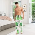 thumbnail image 7 of Men's Pajama Bottoms Fresh Cactus Drawstring Lounge Pants Soft Sleepwear Separate Bottoms for Men, 7 of 7