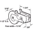 thumbnail image 2 of Roller Assembly Prime-Line de 1,5 cm de profundidad x 0,8 cm de largo, plástico y acero, paquete de, 2 of 2