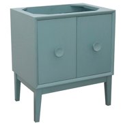 Bellaterra Home 30" Single vanity in Aqua Blue finish - cabinet only