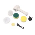 thumbnail image 2 of Cepillo de limpieza eléctrico portátil de mano cepillo de limpieza multifunción depurador para cocina baño zapato blanco, 2 of 14