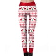 thumbnail image 1 of Leggings Navideños Para Mujeres Pantalones de Yoga Niñas Flacas Navidad Jingle Bell Impreso Cintura Alta Pantalones Elásticos Odeerbi ODB209690, 1 of 5
