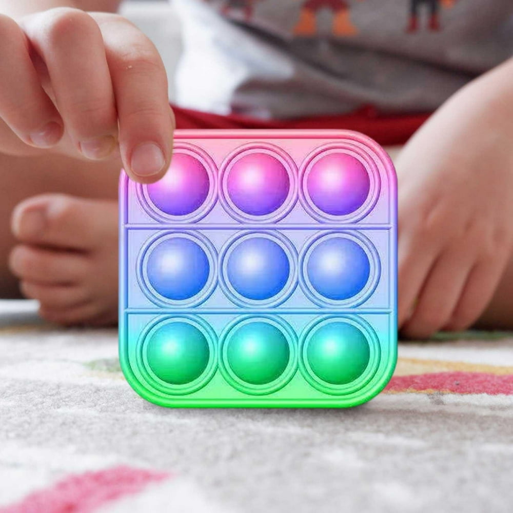 Fidget Simple Dimple Toy Sensory Educational Toy Keychain - Walmart.com