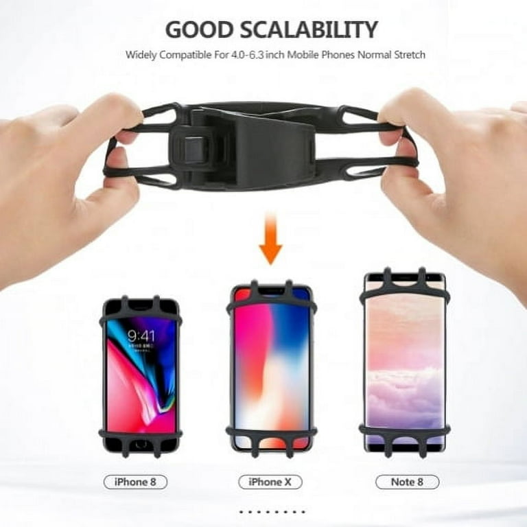 Handlebar Bicycle Mount for Samsung Galaxy Note 20 Ultra Phones Silicone Holder Bike Non Slip Strap Shockproof Walmart