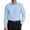 Blue, variant on COOFANDY Wrinkle Free Untucked Shirts for Men Long Sleeve Button Down Shirt Business Dress Shirts