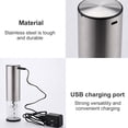 thumbnail image 2 of Kit de abridor de botellas de vino eléctrico, cortador de papel de sacacorchos automático, tapón de vacío, aireador de vino, estilo de carga Eigraketly LF000062-02B, 2 of 7