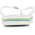 thumbnail image 5 of Havaianas Women's Brazil Logo Flip flops - Spring and Summer Sandals for Women - White, 7/8, 5 of 5