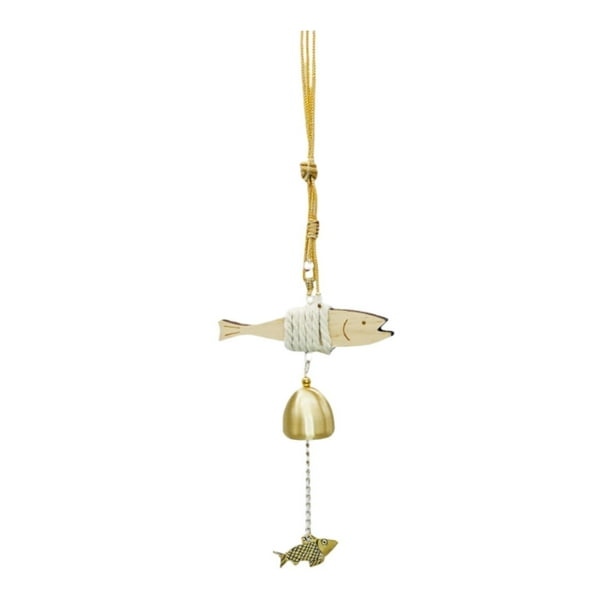 Decoración de pared con diseño de de madera, ideal como regalo para el hogar, con temática náutica, escultura decorativa rústica para S con cadena