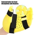thumbnail image 3 of Meileang Finger Rest Splint Adjustable Strap Breathable Finger Orthotics Stroke Hand Training Left Right Hand Support Splint Fingerboard Men Women Five Finger Rehabilitation Plate, 3 of 8
