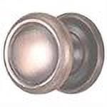 Traditional Round Knob, Bronze, 1" H x 1.5" W x 0.69" D