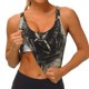 thumbnail image 3 of Balery Vintage Ram Pilot Sujetadores deportivos con espalda cruzada para mujer, acolchados, sin costuras, de alto impacto, ideales para yoga, gimnasio, entrenamiento y fitness.-Large, 3 of 8
