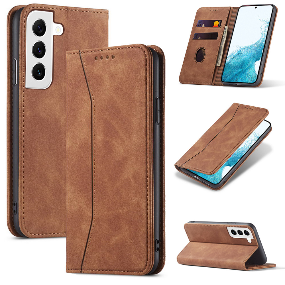 Suitable For Samsung S24 Ultra Mobile Phone Leather Case A15 Flip Phone 