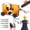 Yellow, variant on Chainsaw Sharpener Tool, Adjustable Sharpening Kit with 5 Grinding Rods, Portable Metal Sharpener Fit for 8-22 Inch Chains & Electric Saws