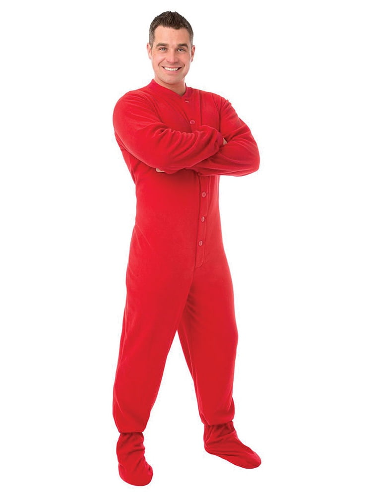 solid footed pajamas