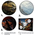 thumbnail image 3 of Designart "Redwood Tree magic Giants" Tree Redwood Floater Framed Wall Art Print, 3 of 7