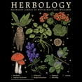 thumbnail image 2 of Girl's Harry Potter Herbology Classification Chart Graphic Cropped T-Shirt Black X Large, 2 of 3