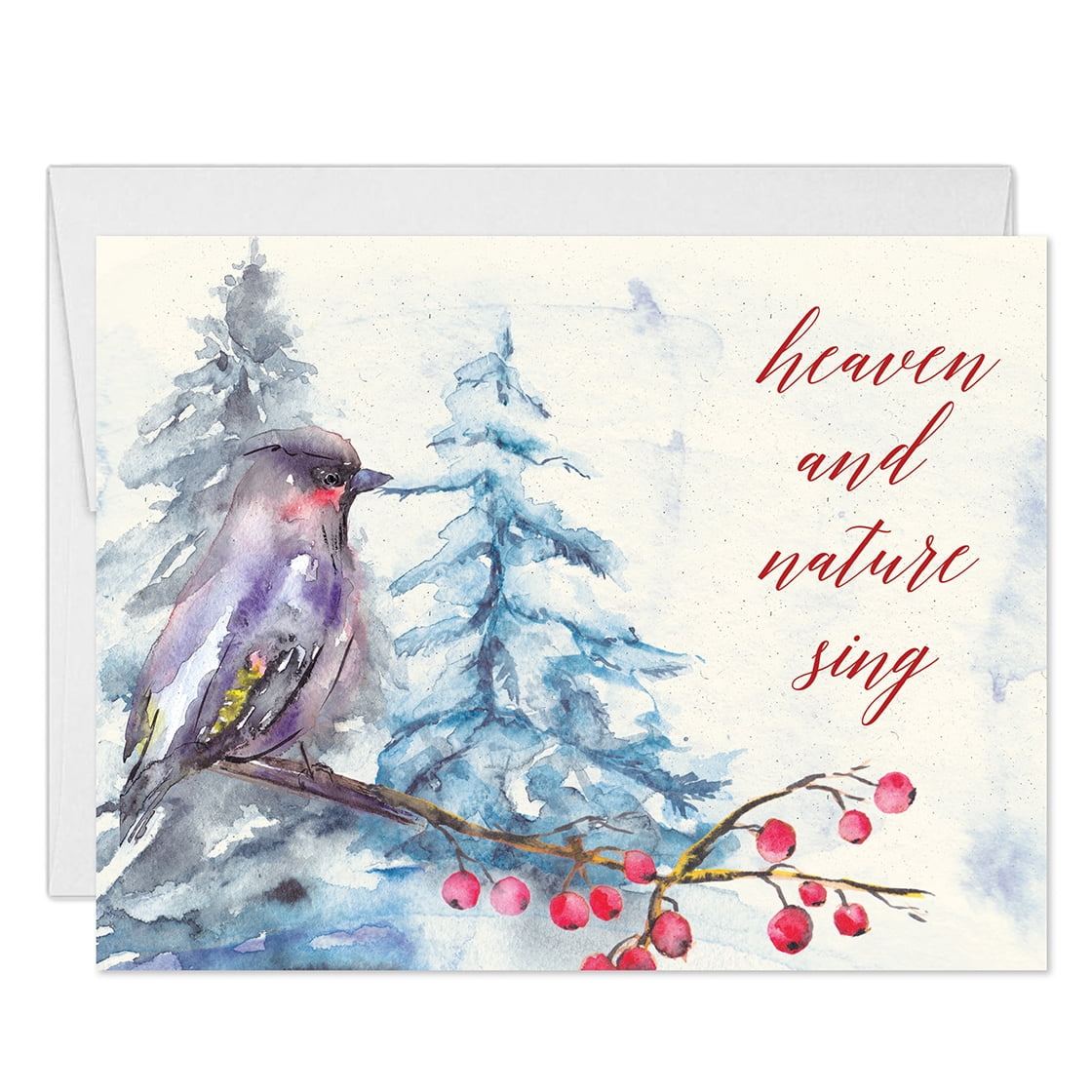 Christmas Greeting Cards, Envelopes Included ( Set of 50 ) Heaven