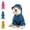Bule-Large, variant on Dog Raincoat  Waterproof Rain Jacket With Hood Coat Leash Hole Reflective Sfor Small Medium Dogs Outdoor Adventures/walking Lightweight Puppy (blue M)