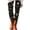94#Black, variant on Stretch Tights for Women Base Layer Pants Christmas Pattern Home Lounge Pants Casual Leggings