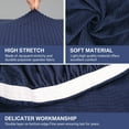 thumbnail image 4 of Stretch Sofa Seat Cushion Cover Couch Covers Furniture Protector (XL Sofa, Navy), 4 of 9