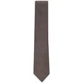 thumbnail image 2 of Calvin Klein BROWN Men's Tonal Square Geo-Print Tie, 2 of 3