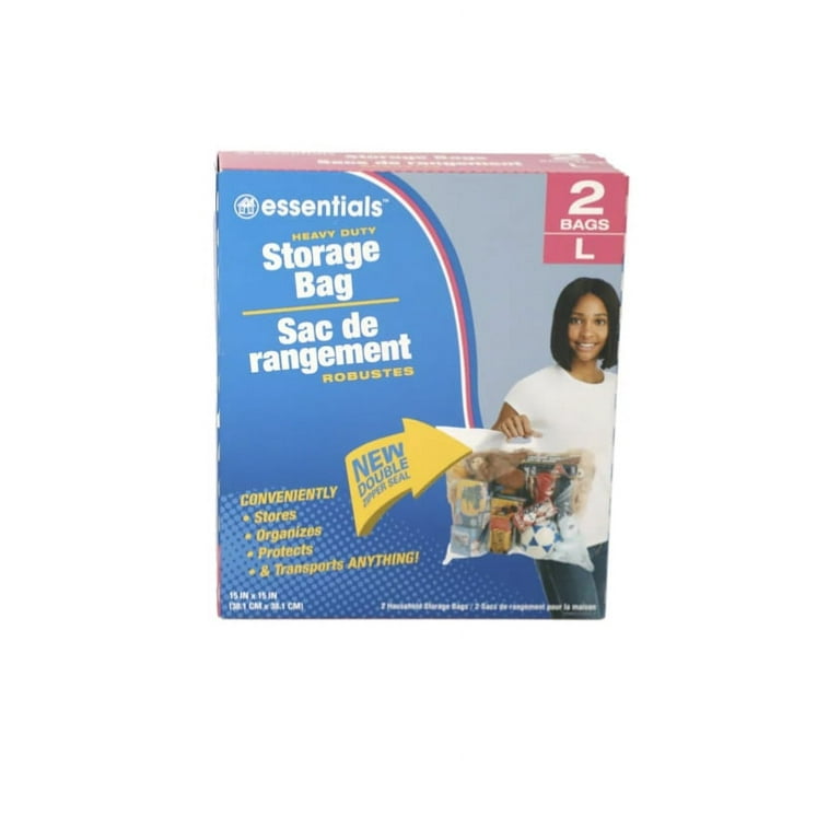 2 x Big XXL Plastic Bags 24x20 Protect Clothes Storage Heavy Duty Ne —  AllTopBargains