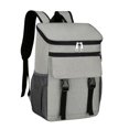 thumbnail image 1 of Mochila térmica Schwylth con aislamiento para 30 latas, color gris, 1 of 7