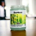 thumbnail image 2 of Bamboo Vegan Coconut Soy 12 oz/ 355 ml Candle Hand-poured, Eco-friendly, Clean Burning, Fruity Woodsy Clean  Wood Wick, 2 of 5