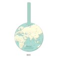 thumbnail image 5 of Pack of 4 Premium Luggage Tags with Address Label, Hard Plastic, Luggage Tag, Name Tag, Label, 5 of 5