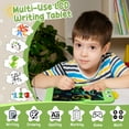 thumbnail image 4 of KiddiTouch LCD Writting Tablet for Kids 10 Inch Dinosaur Erasable Doodle Board Mess Free Drawing Pad for Boys Educational Toys Birthday Gift(Green), 4 of 8