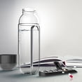 thumbnail image 3 of Pill Organizer Water Bottle 7 Day Medicine Holder With Weekly Dispensers Capsule Drink Bottle Black, 3 of 3