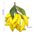 thumbnail image 3 of 1Set Artificial Bananas Fake Bananas Perfect for Kitchen and Party Decorations Photography Banana, 3 of 8