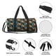thumbnail image 4 of Fotbe Owls In Cartoon Style Bolsa Deportiva de Lona Plegable con Estampado, Bolsa de Gimnasio con Bolsillo Seco/Húmedo, Bolsa de Viaje Ultraligera de Gran Capacidad, 4 of 6