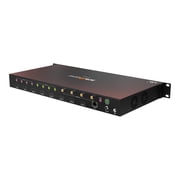 BZBGEAR 4x4 4K UHD Seamless HDMI Matrix Switcher/Video Wall Processor/MultiViewer with Scaler/IR/Audio/IP and RS-232