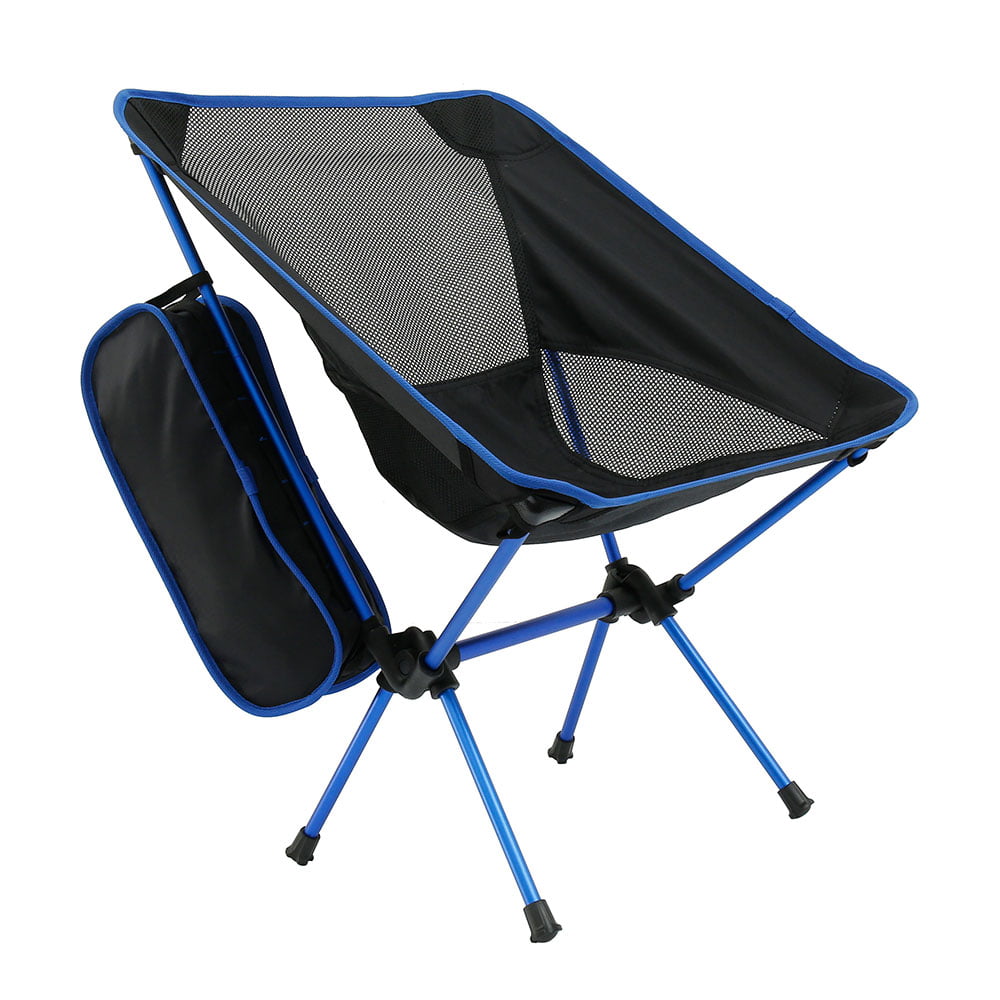 Folding Camping Chair PADDED MOON CHAIRS Garden Outdoor Festival Round Camping 