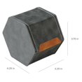 thumbnail image 3 of 1-Slot Watch Roll Travel Case - Premium Watch Organizer & Storage, with Vegan Leather - Gray, 3 of 10