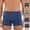 Blue, variant on Mens Post Surgery Underwear Elastic Waist Adjustable Closure Breathable Daily Care Boxer Briefs