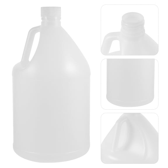 PTOOTP White Plastic Kettle with Lid Sturdy Material for Home Use Easy Dumping