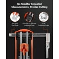 thumbnail image 3 of VEVOR 17-Inch Manual Tile Cutter for Wall & Polished Tiles,Double Rails for Precise Cutting, Tungsten Carbide Wheel,Non-Slip Handle,Anti-Displacement Pressure Rod,Precise Cuts for Pros & Beginners, 3 of 9